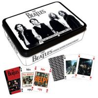 Beatles Black Playing Cards (52 hracích karet)