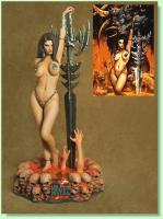 Guardian Girl Heavy Metal Quarter Scale Exclusive Statue 