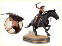 Wonder Woman on Horseback Movie Statue Set