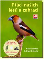 Ptáci našich lesů a zahrad (kniha a CD) s hlasy 80 nejběžnějších ptáků našich lesů a zahrad