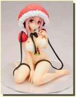 Super Sonico Swim Wear Santa Figure