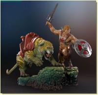 He-Man and Battlecat Quarter Scale Statue Set