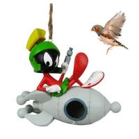 Marvin the Martian Rocket Birdhouse