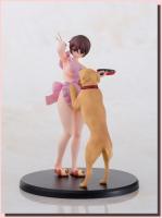 Misao Hayakawa Homemaker with Dog Sexy Figure