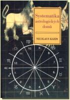 Systematika astrologických domů - podivuhodný kruh