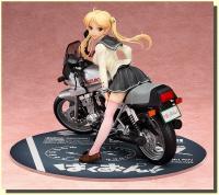 Rin Suzunoki Motor Biker Anime Figure 