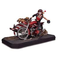 Harley Quinn Motor Biker Deluxe Statue