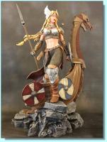 Valkyrie The Nordic Ship Companion Collectble Statue