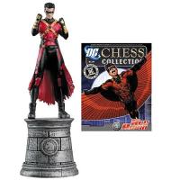 Red Robin White Knight Chess Piece with Magazine