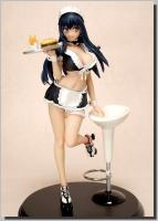 Roller Maid in Black Anime Figure