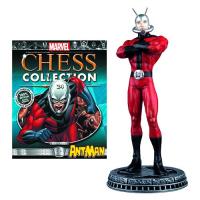 Ant-Man White Pawn Chess Piece & Magazine