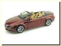 BMW M6 Cabrio Red 1/18 Die-Cast Vehicle