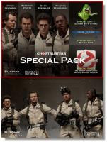 Venkman Stantz Spengler Zeddemore Ghostbusters Sixth Scale Collectible Figure Set  krotitelé duchů sada sošek