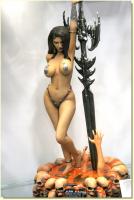 Guardian Girl Heavy Metal Quarter Scale Statue 