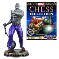 Absorbing Man Black Pawn Chess Piece with Magazine
