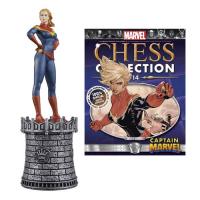 White Queen Chess Piece with Magazine