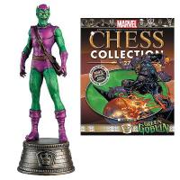 Green Goblin Black King Chess Piece with Magazine