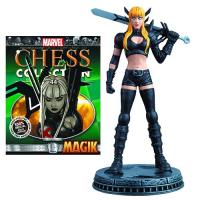 Magik White Pawn Chess Piece with Collector Magazine