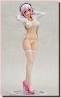 Super Sonico Swim Wear Gravure White Figure