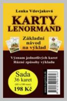 Karty Lenormand (36 karet a brožura) základní návod na výklad