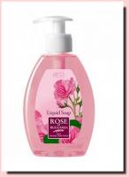 Rose of Bulgaria tekuté přírodní růžové mýdlo 300ml