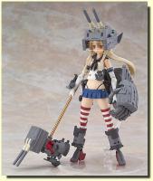 Alloy Shimakaze Girl Armed figma Figure