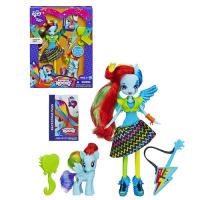 Girl Doll with Pony Rainbow Dash