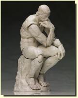 The Thinker White Plaster figma Figure  08/2016