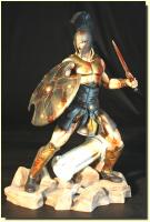 Achilles The Battle Fury Combat Statue