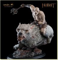 Azog the Defiler on Warg Sixth Scale Diorama The Hobbit Statue 