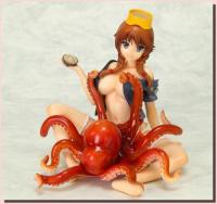 Ama-Chan and Octopus Figure