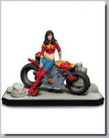 Wonder Woman Motor Biker Statue   10/2016