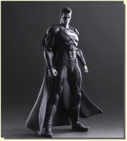 Superman Black & White Play Arts Kai Action Figure 