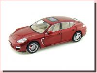 Porsche Panamera Turbo Red 1/18 Die-Cast Vehicle