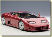 Bugatti EB110 GT Red 1/18 Die-Cast Vehicle