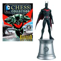 White Knight Chess Piece and Magazine