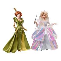 Cinderella Lady Tremaine Fairy Godmother Dolls Set