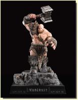 Orgrim The Orc Warrior The Warcraft collectible Statue