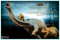 Allosaurus vs Camarasaurus Diorama pravěký svět