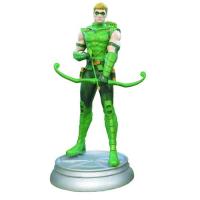 Green Arrow White Pawn Chess Piece with Magazine