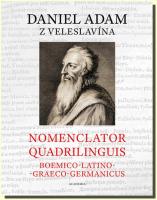 Nomenclator quadrilinguis Boemico-Latino-Graeco-Germanicus (kniha a audio CD)